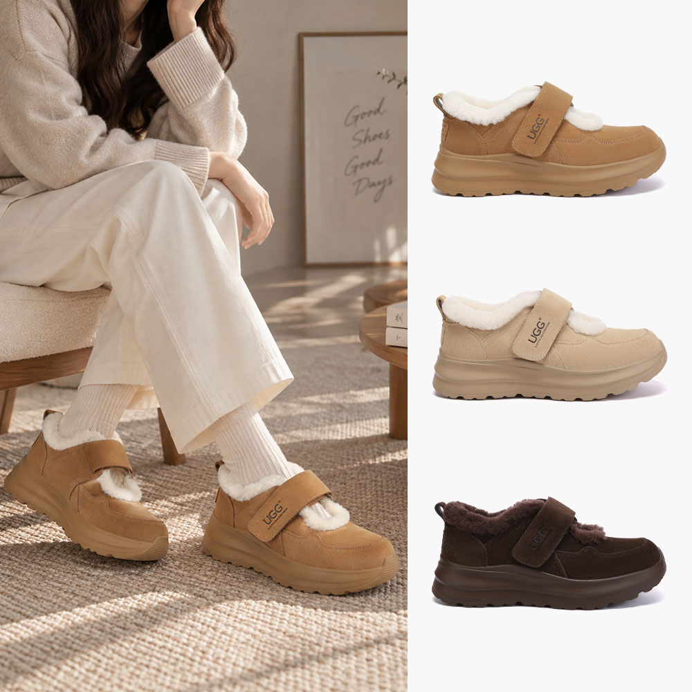 [무료배송] 호주정품 에버어그 엘로리 스니커즈 (굽4.5cm) UGG AS5036
