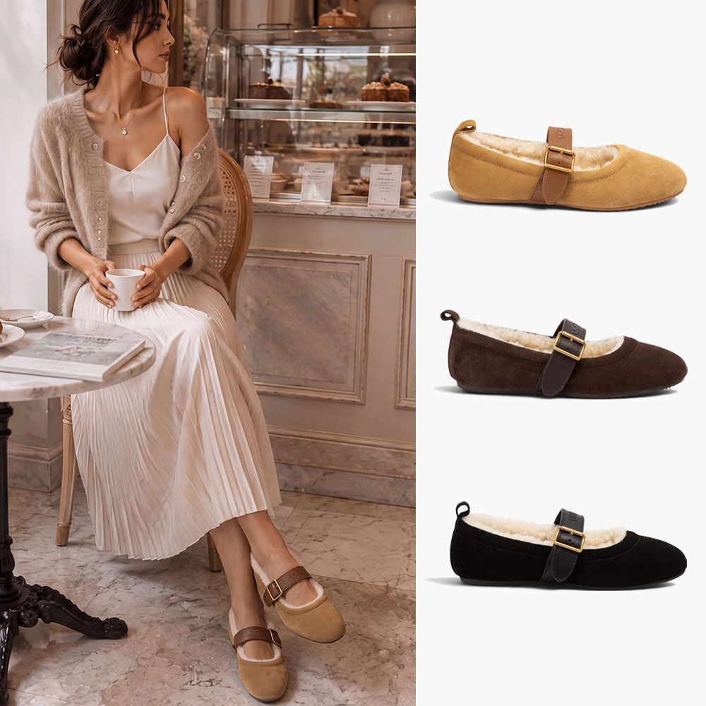[무료배송] 호주정품 오즈웨어 아멜리아 메리제인 (굽2cm) OZWEAR UGG OB1097
