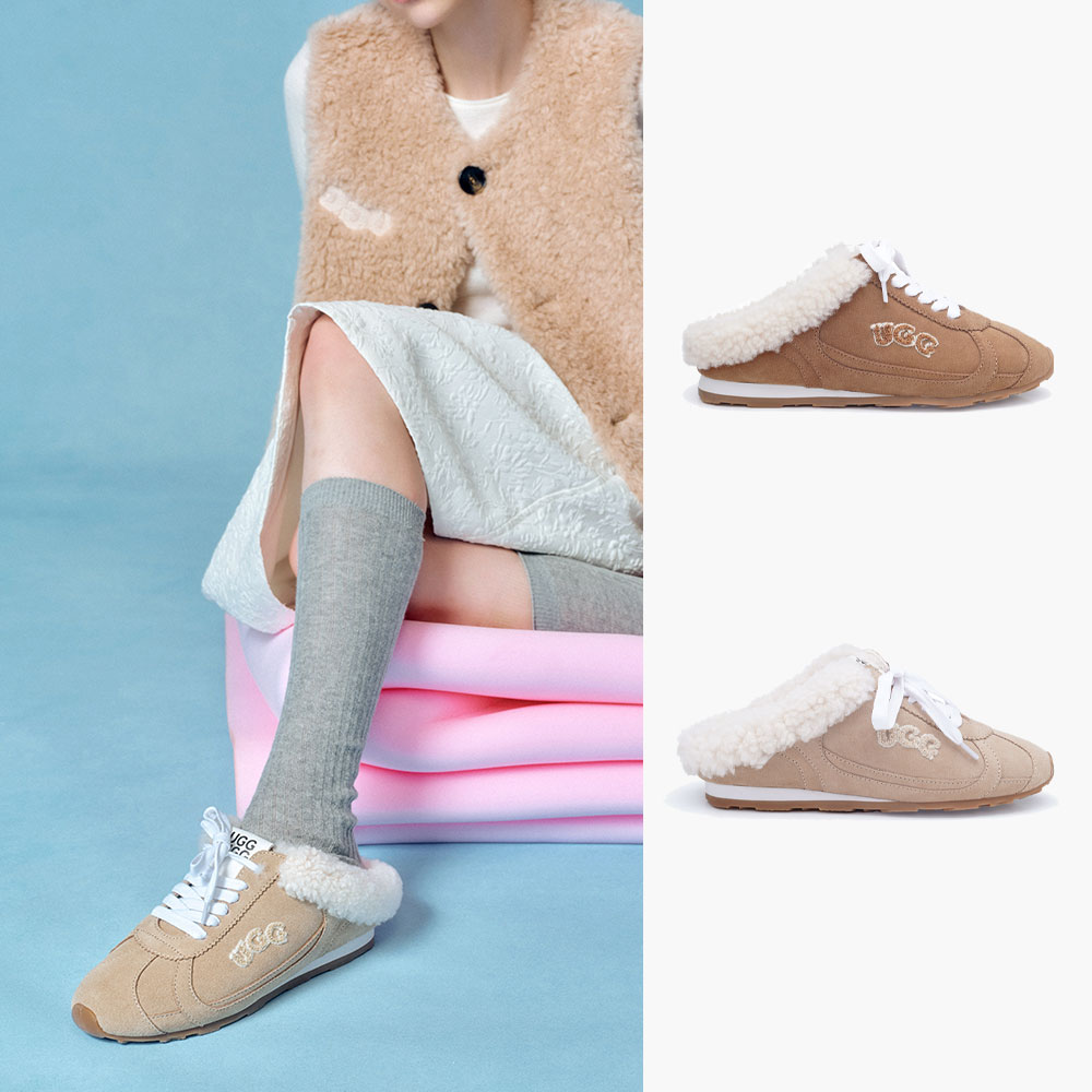 [무료배송] 호주정품 오즈라나 해링턴 시어링 로퍼 (굽2cm) OZLANA UGG OZ1024