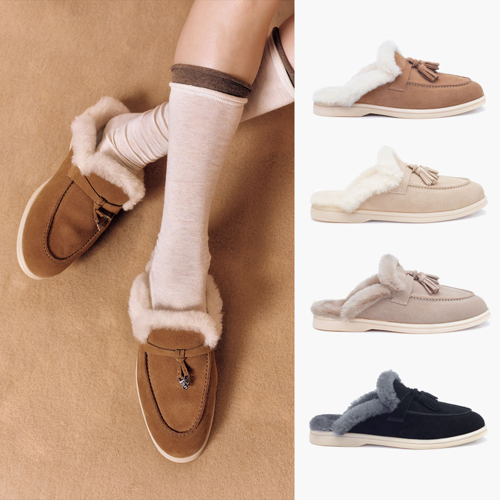 [무료배송] 호주정품 오즈라나 로리 시어링 슬리퍼 (굽2.5cm) OZLANA UGG OZ3027