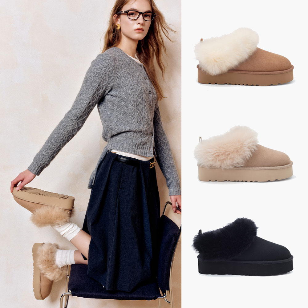 [무료배송] 호주정품 오즈라나 타젤 샬레 (굽4cm) OZLANA UGG OZ1018